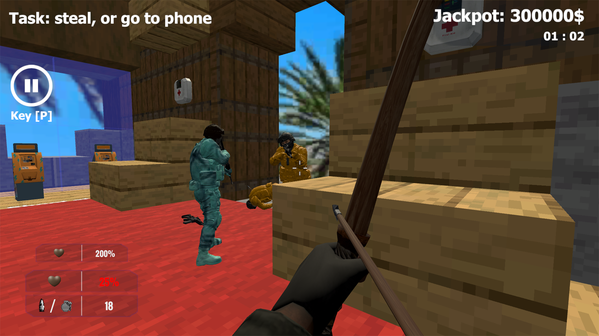 Bandits of the Cubic City screenshot