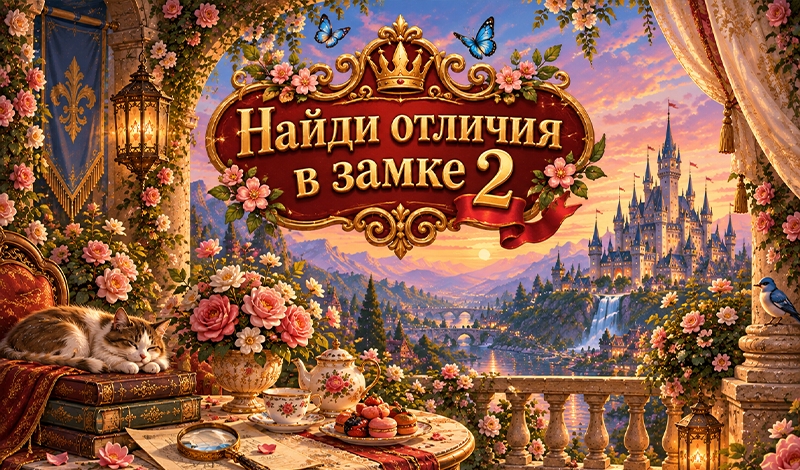 Найди отличия в замке 2 game cover