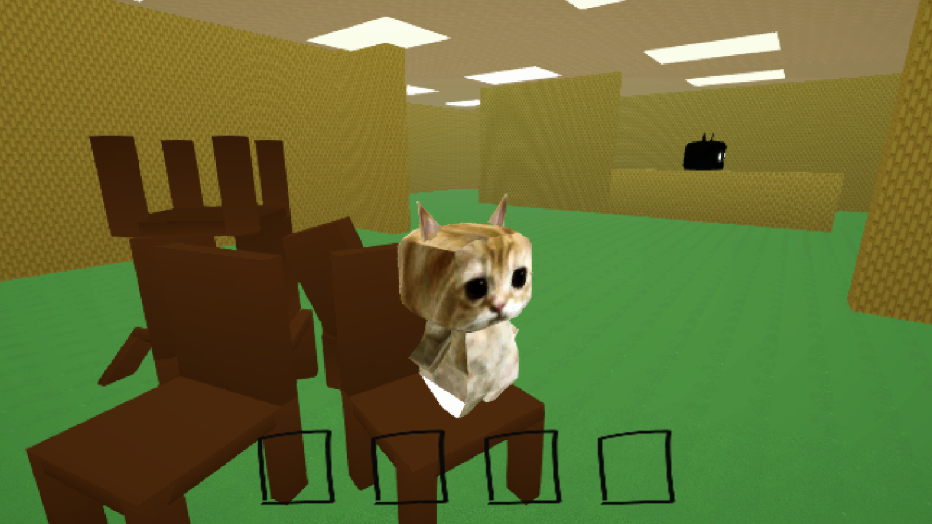 Cat in Backrooms — screenshot 2