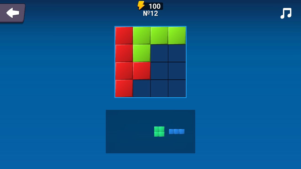 Mosaic: geometric shapes screenshot