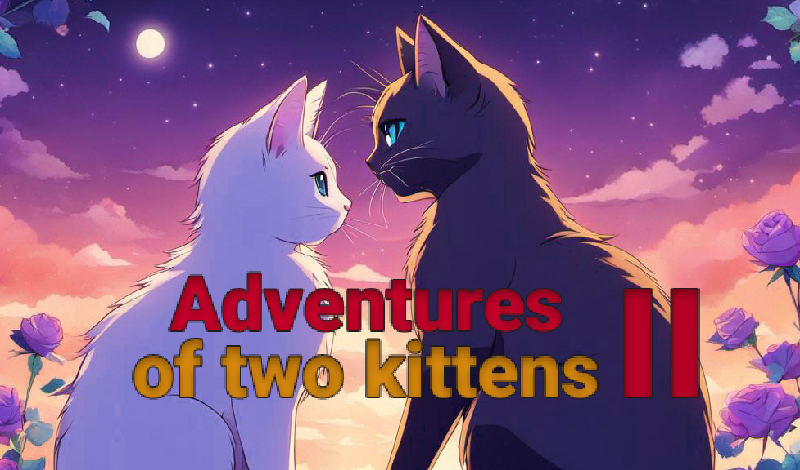 Adventures of two Kittens 2 game cover