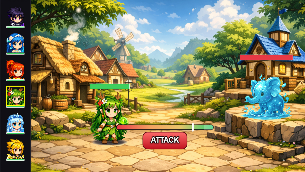 Elemental Islands: Dark Spark — screenshot 1