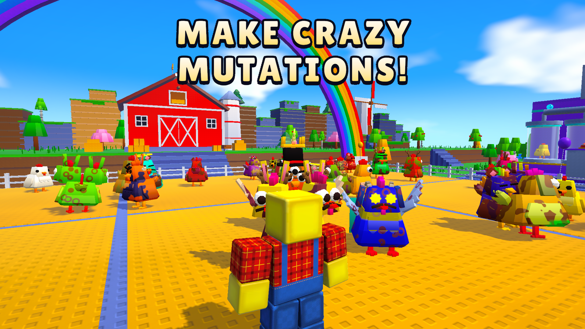 Chickens: Crossbreed & Mutate screenshot 2