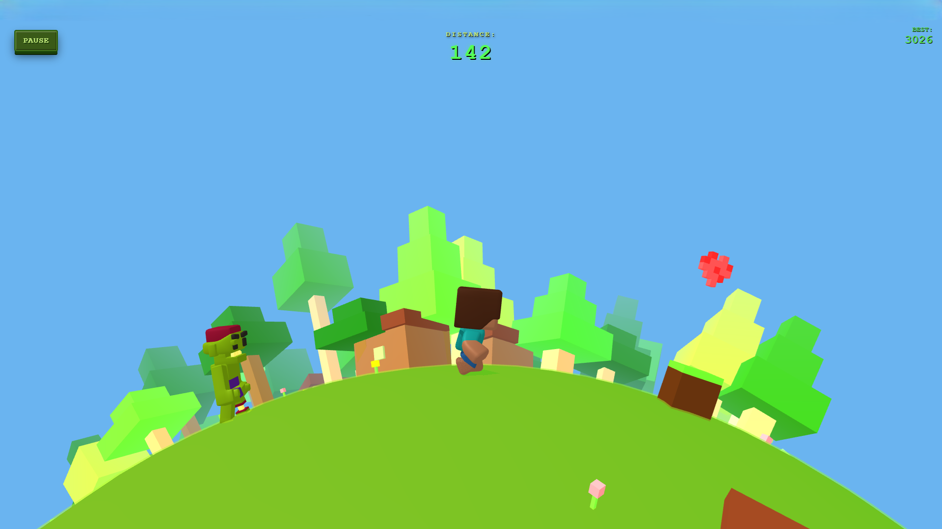 Blocky Mine Runner — screenshot 4