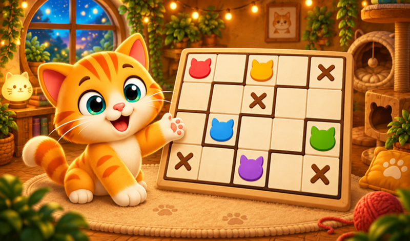 CatPuzzle: Cat Logic Puzzle game cover