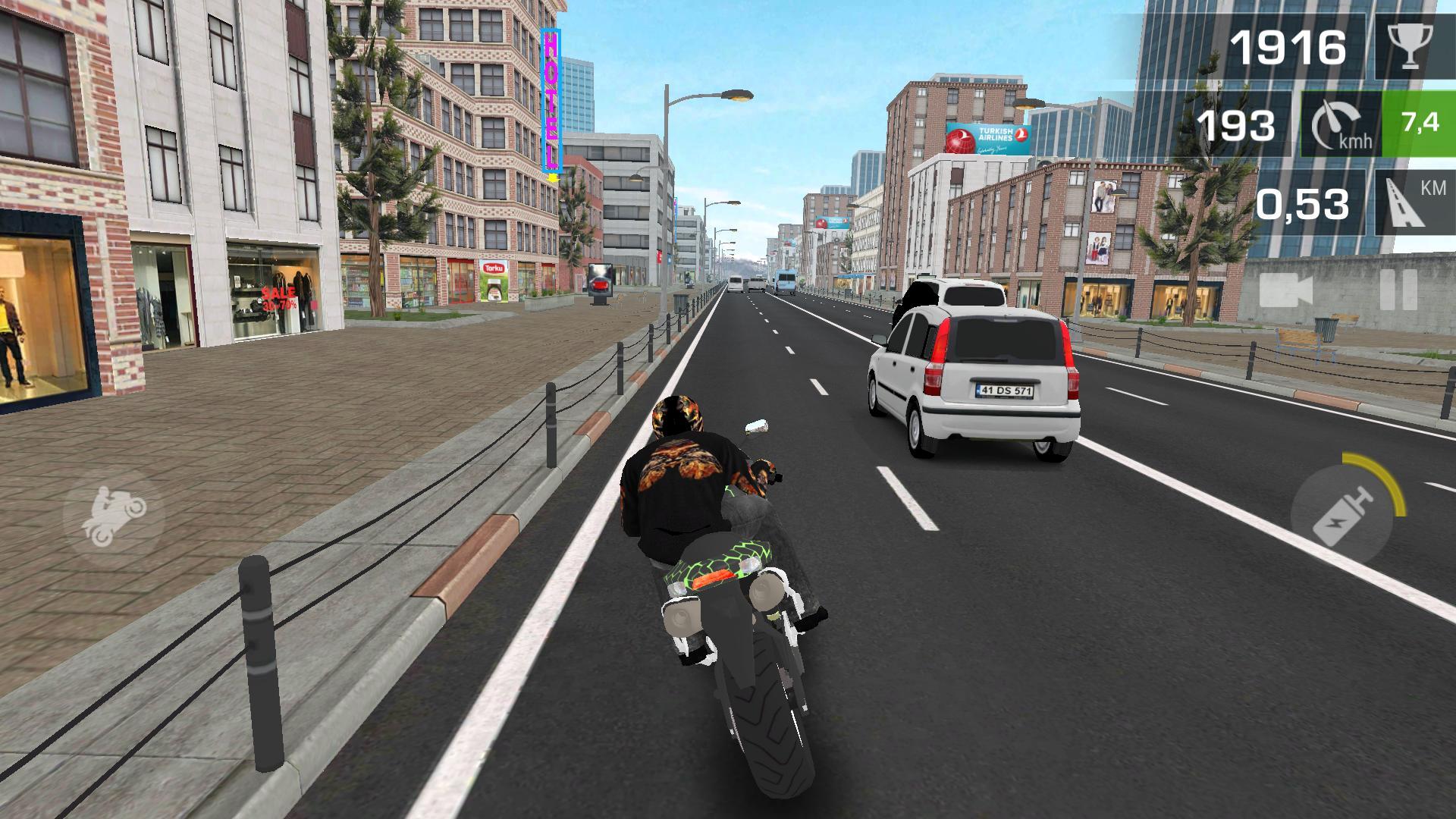 Moto Traffic Racing 3D screenshot