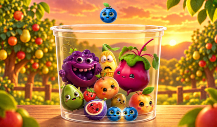 Drop Merge Fruit Characters