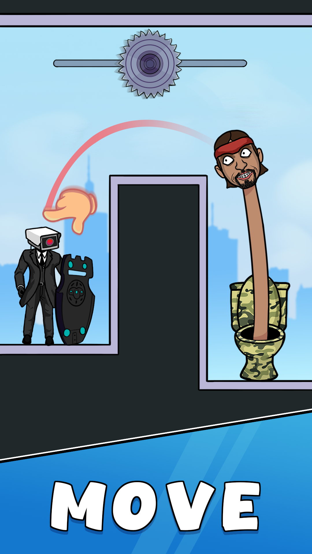 Skibidi Toilet: Move Head screenshot 4