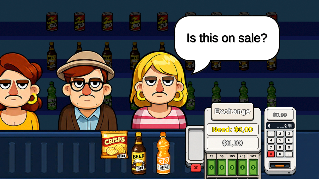 My Tiny Shop: Supermarket Simulator screenshot