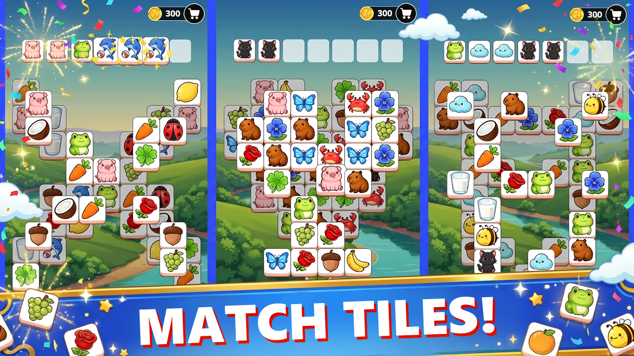 Tile Match: Around the World screenshot