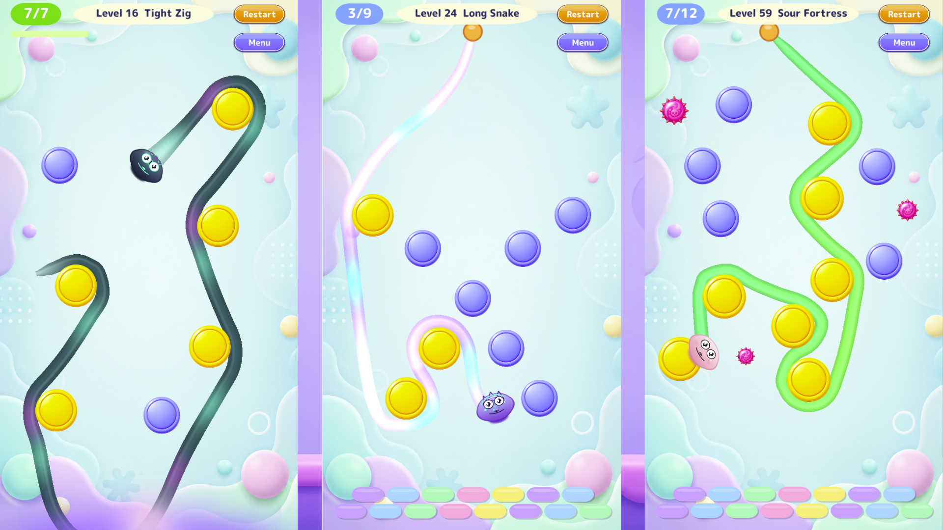 Stretchy Worm — screenshot 2