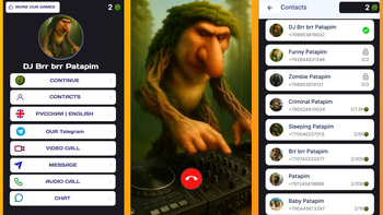 Br Br Patapim calls: Chat, Video call, Live stream
