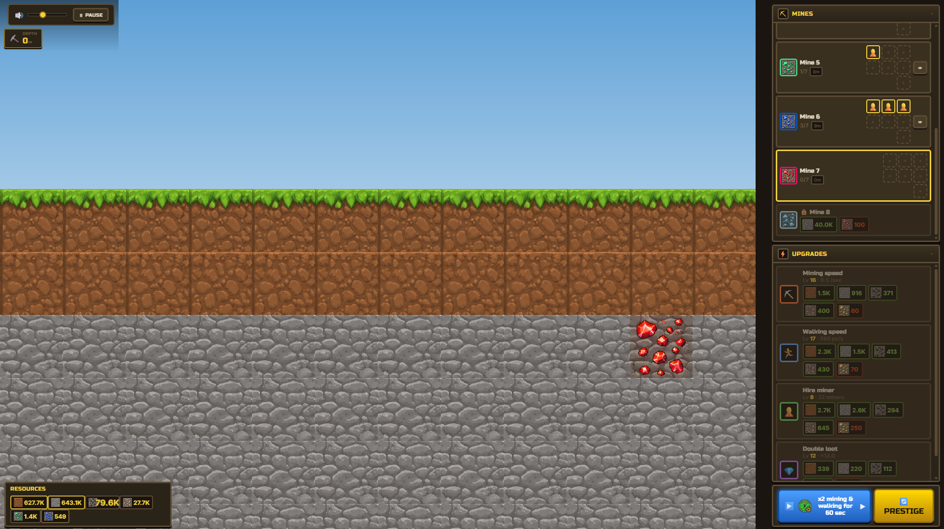 Infinite Miners 2D — screenshot 5