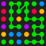 Bubble balls chains: colorful balls