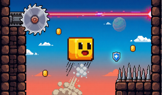 Panic Cube: Wall Jump