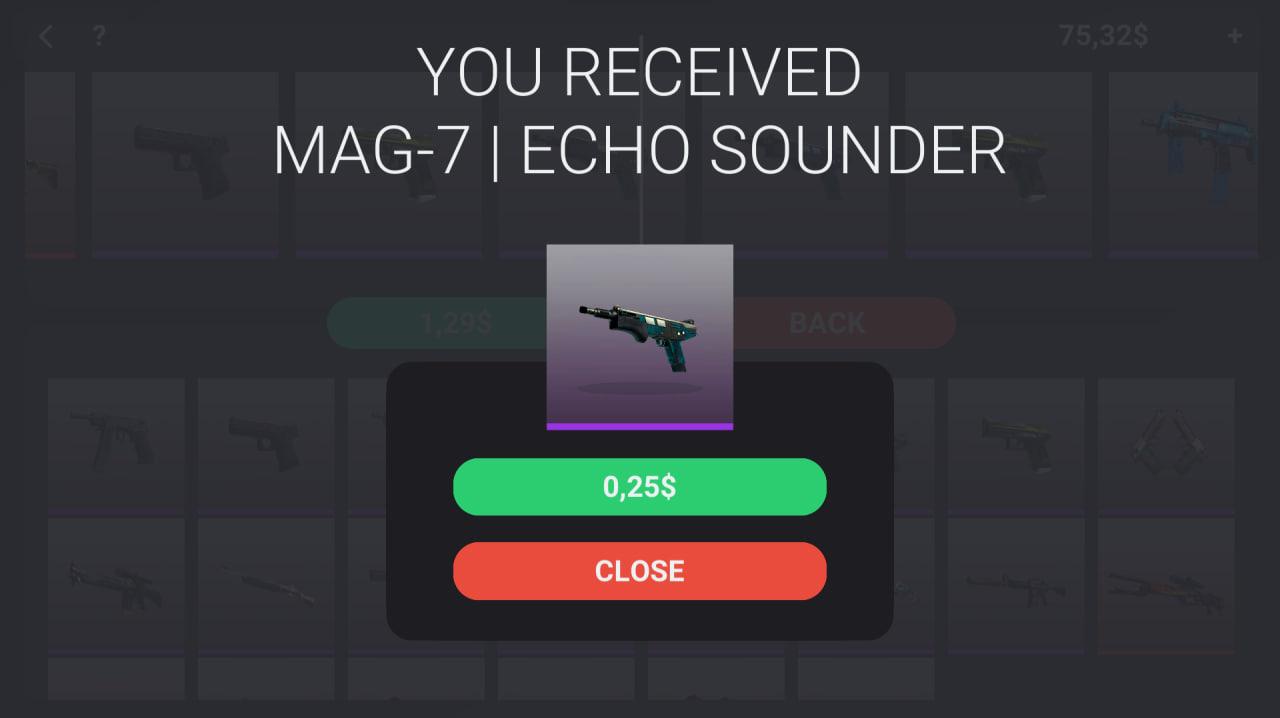 Case Simulator - opening simulator cs screenshot