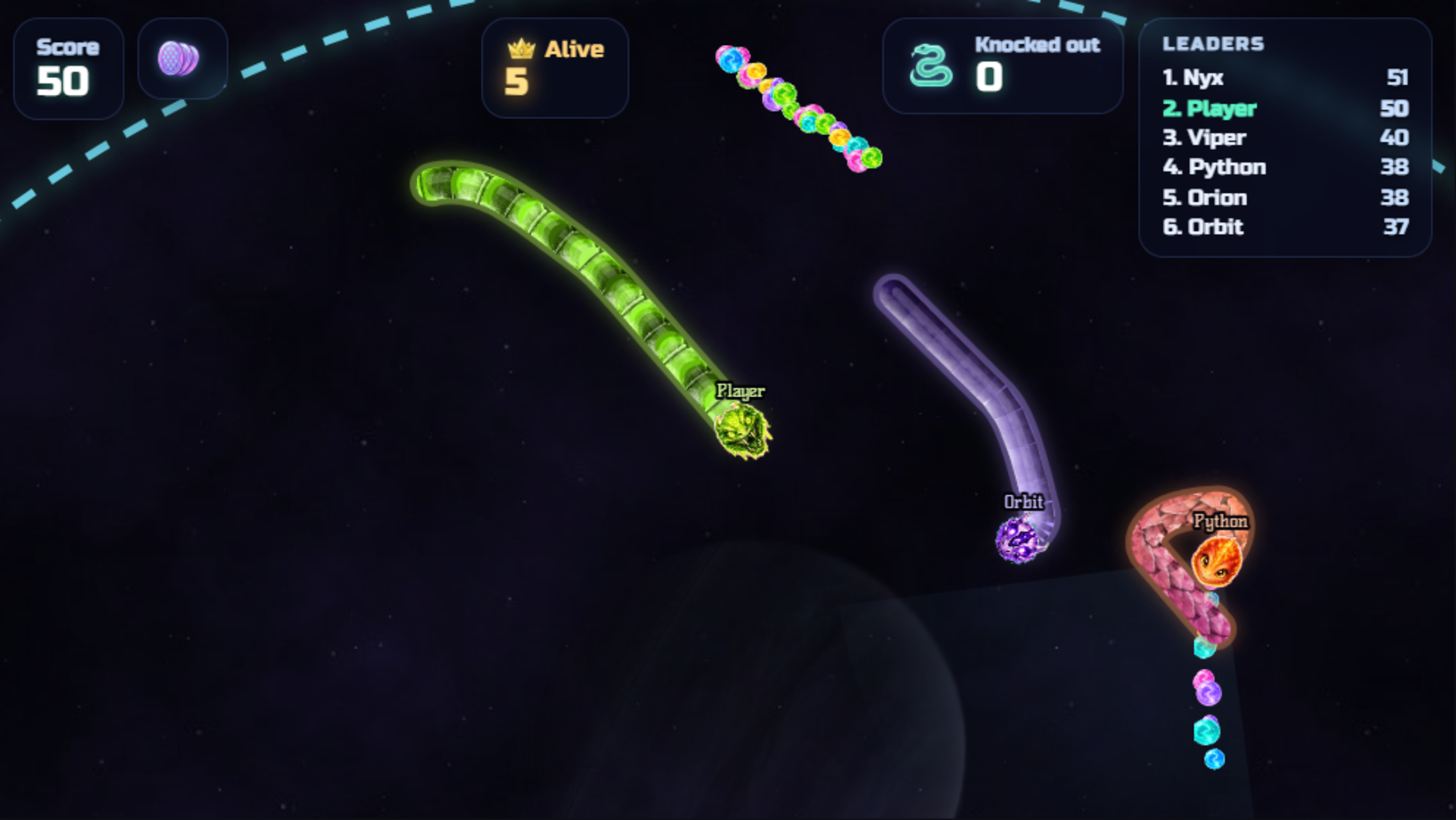COSMOSNAKE: Meteor Devourer — screenshot 7