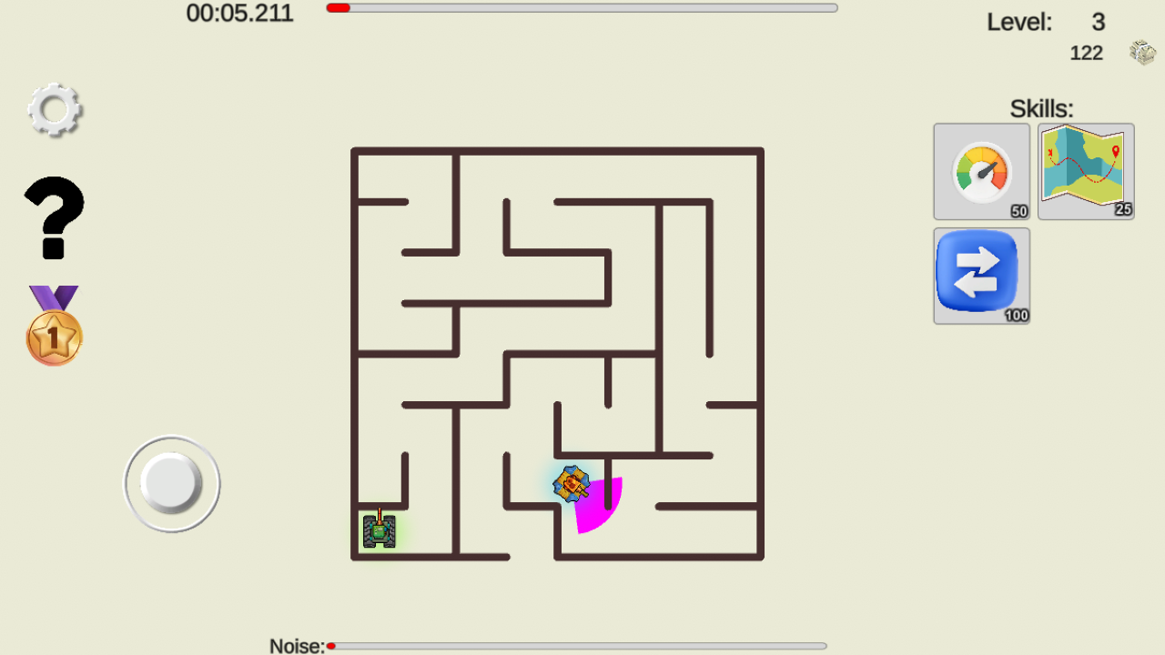 Lost in the labyrinth — screenshot 1