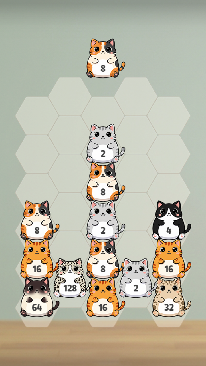 Caterfall 2048 screenshot 5