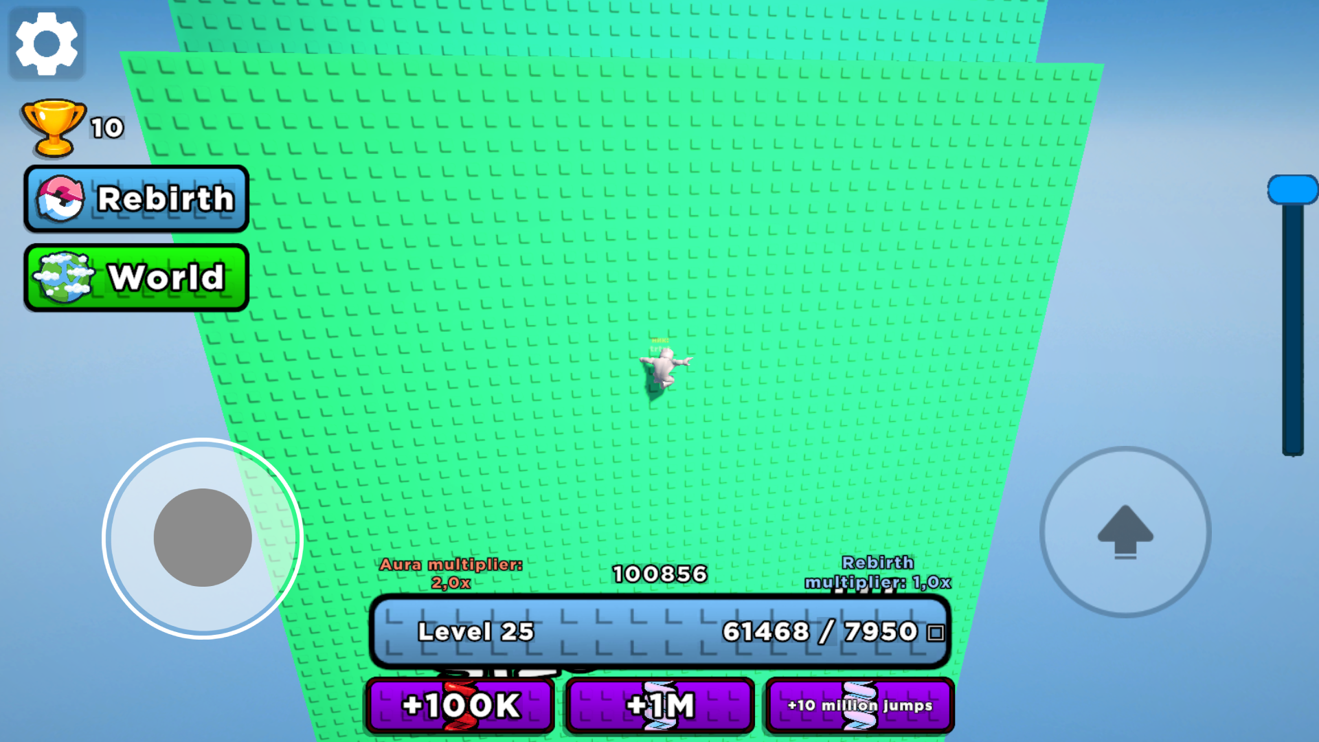 Obby +1 jump per run! — screenshot 7