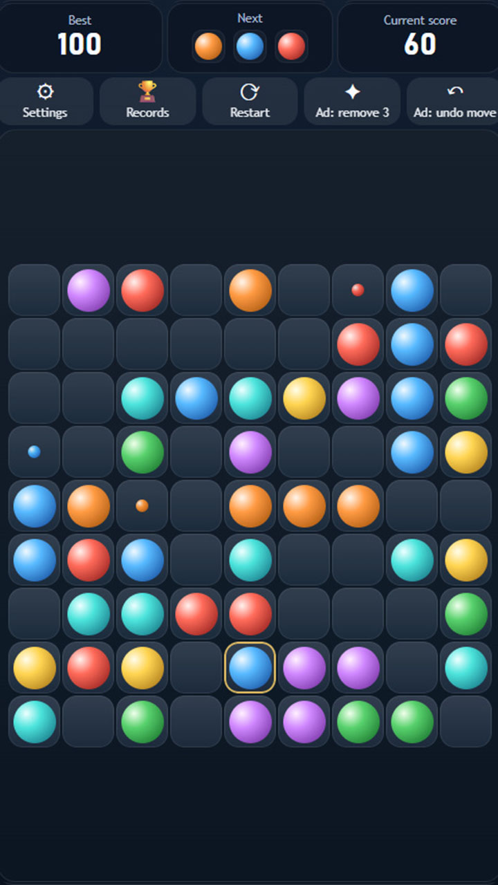 Lines 98 Classic Balls screenshot 13
