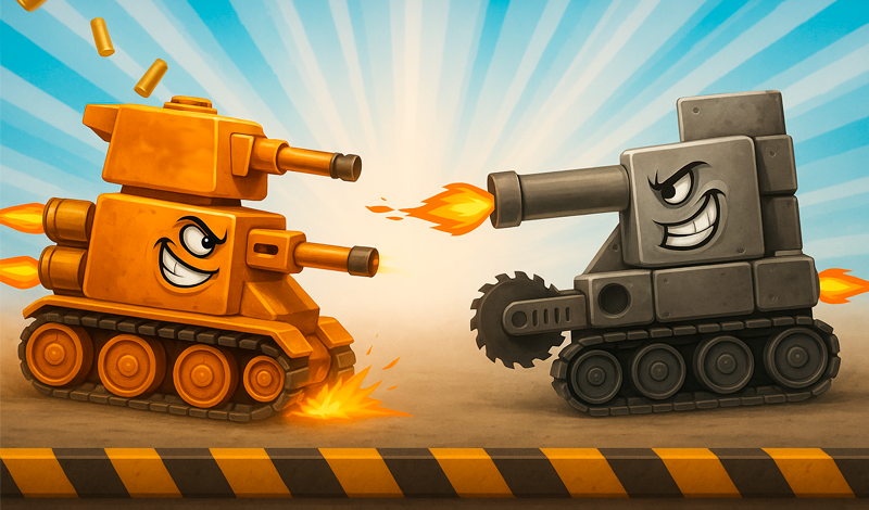Block Tanks: Craft & Battle game cover