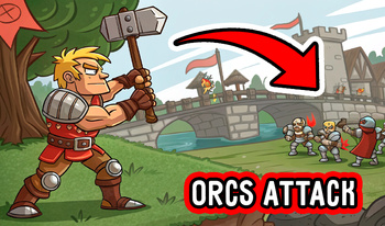 Orcs attack