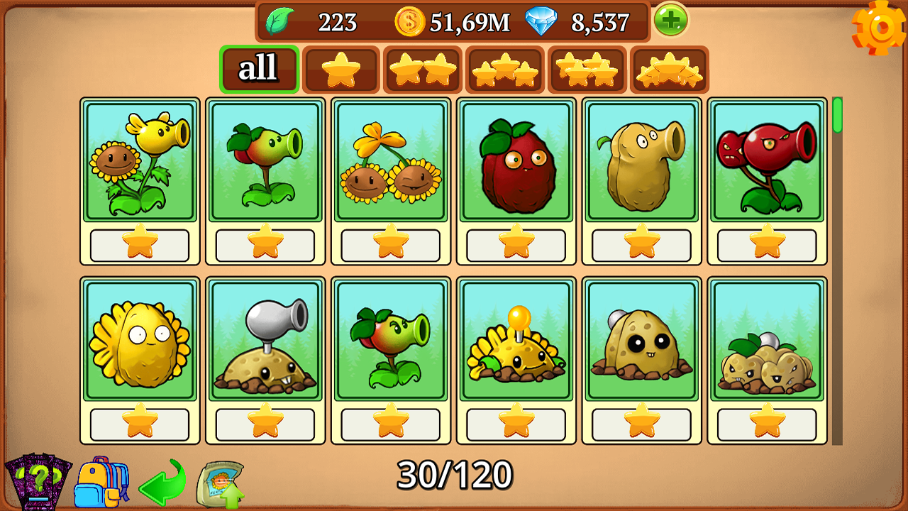 PVZ FUSION: collectibles screenshot