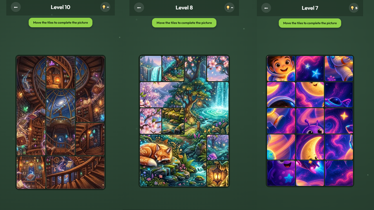 Solitaire Puzzles Free screenshot 4