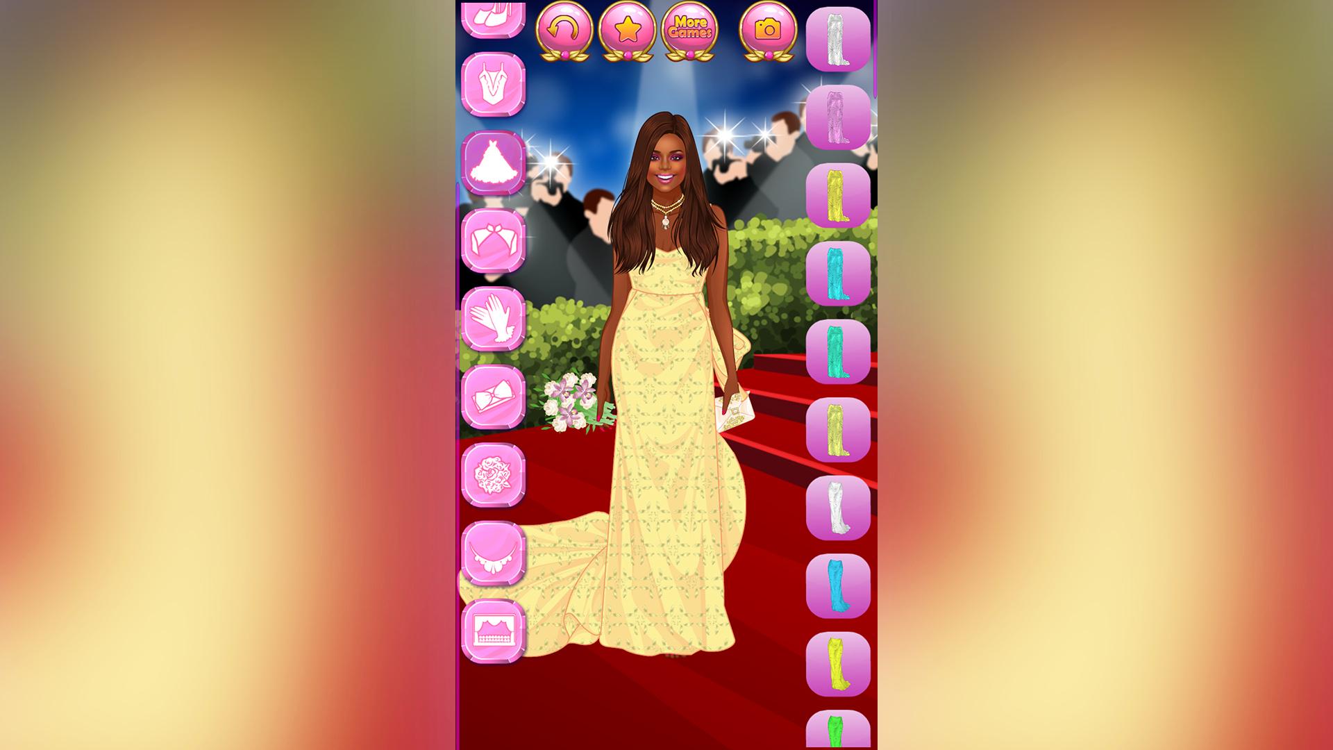 Red Carpet Dress Up Game screenshot