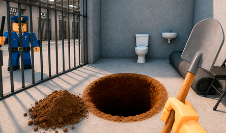 Prison escape: Digger