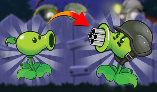 Plants Vs Zombies: Merging Plants