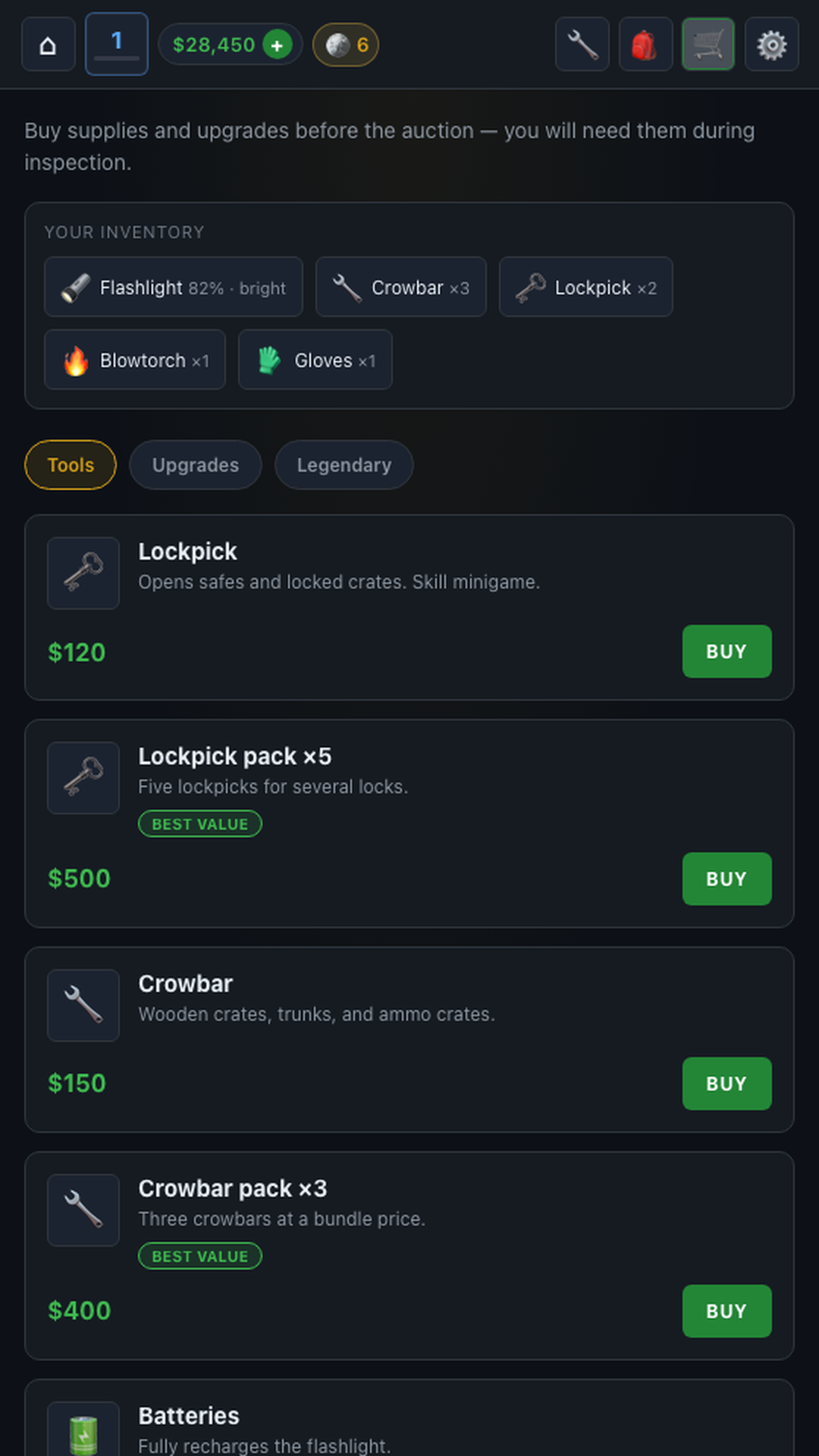 Auction Containers: What is Inside? screenshot 17