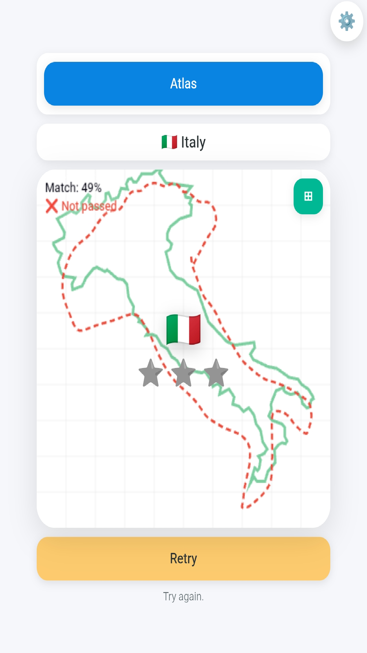 Draw the Country from Memory screenshot 4