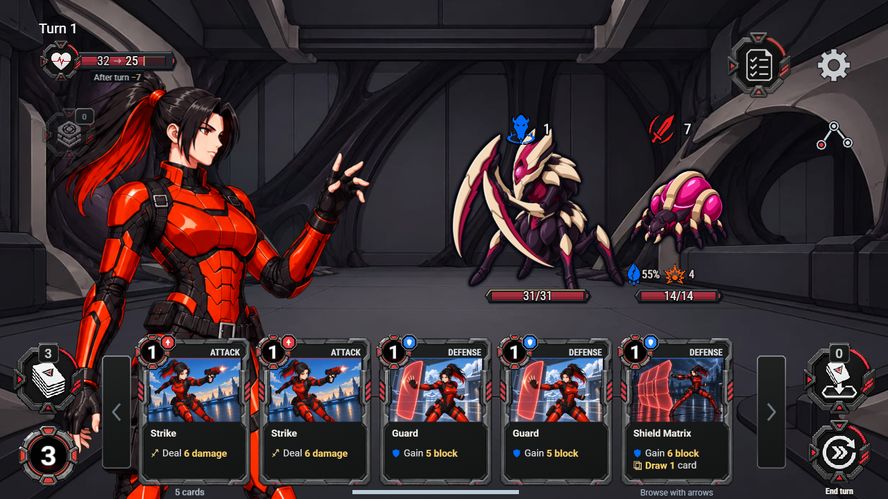 Containment Protocol: Roguelike Deckbuilder — screenshot 5