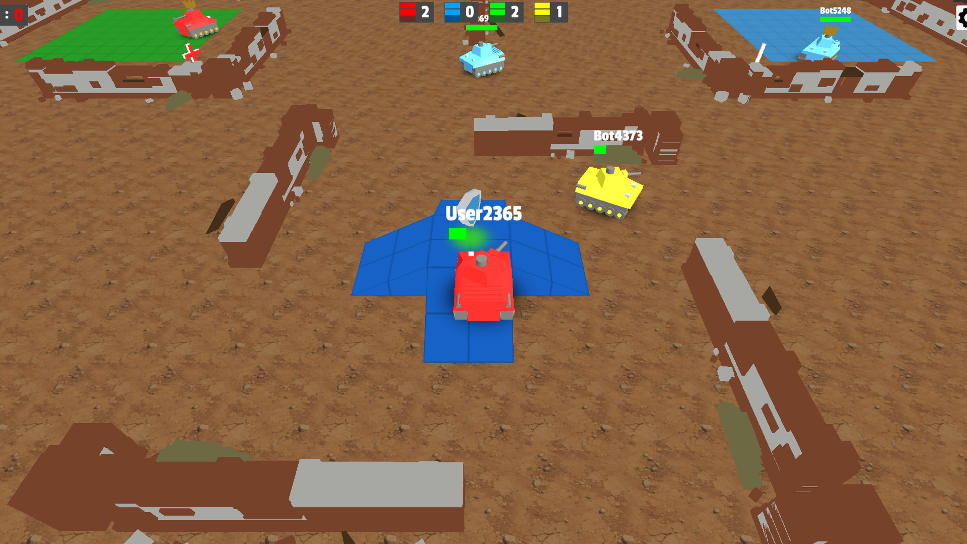 Танковый Штурм — screenshot 1