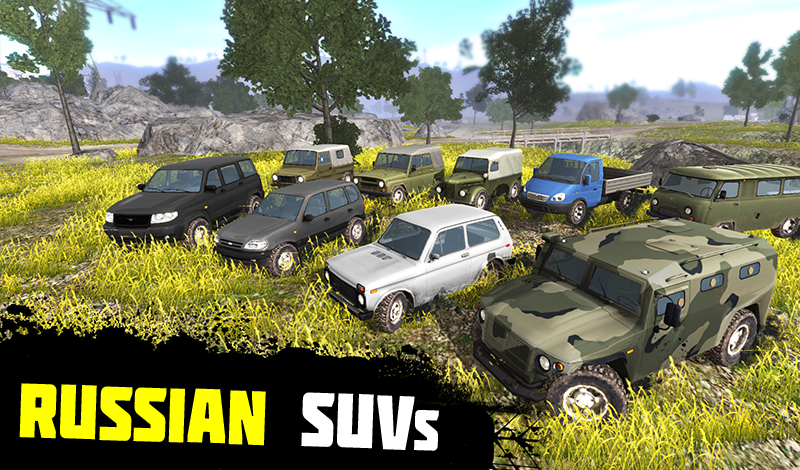 4x4 Russian SUVs game cover