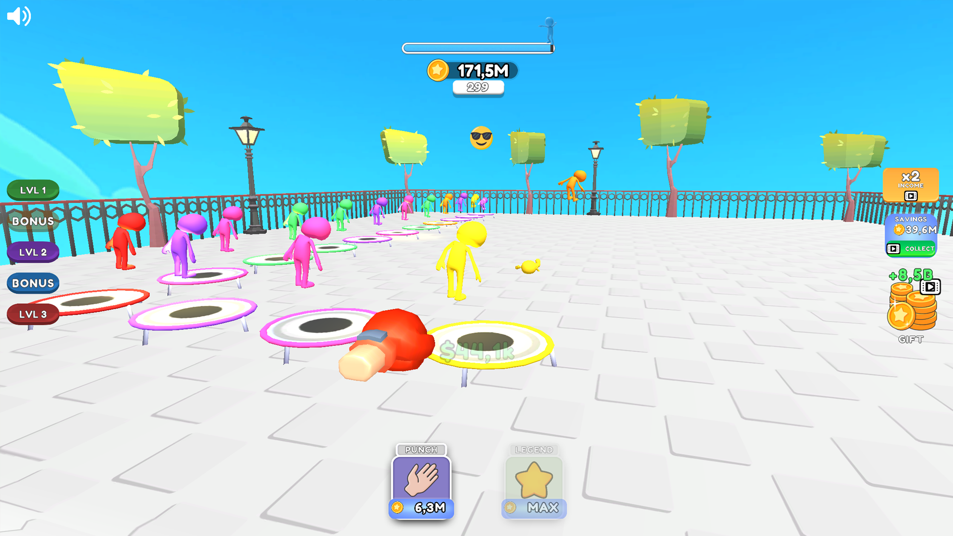 Bungee Tycoon: +1 per click — screenshot 7