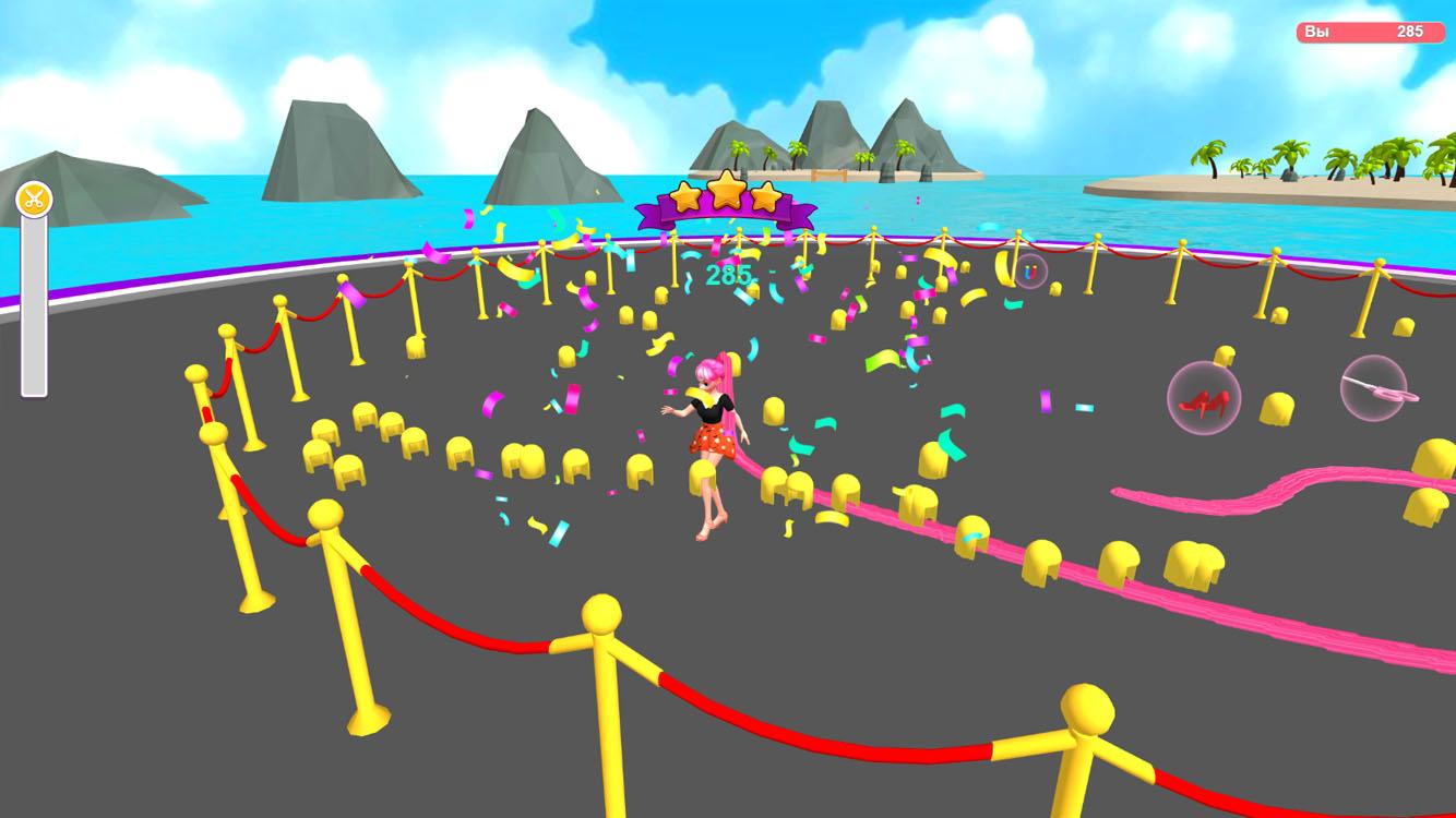Hair Collect Arena screenshot