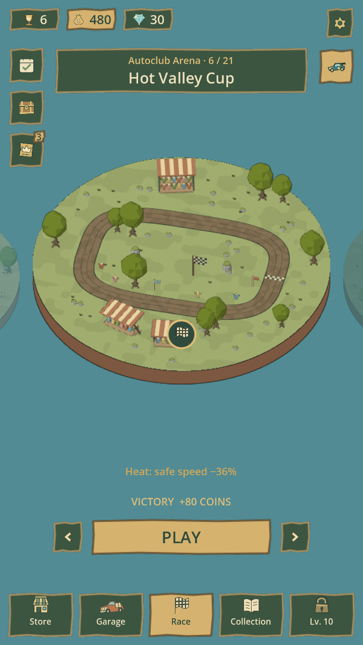 Forest Rally: Cars & Cards screenshot 5