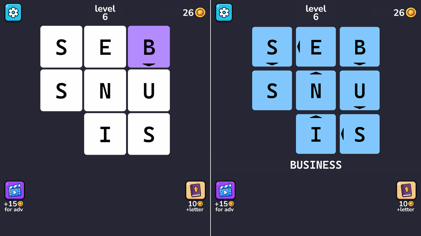 Snaked Word — screenshot 2