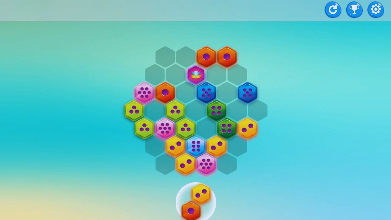 Hex Merge: Hexagon Match Puzzle — screenshot 1