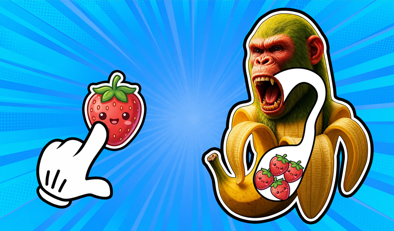 Brainrot and Sprunki: Eating simulator game cover