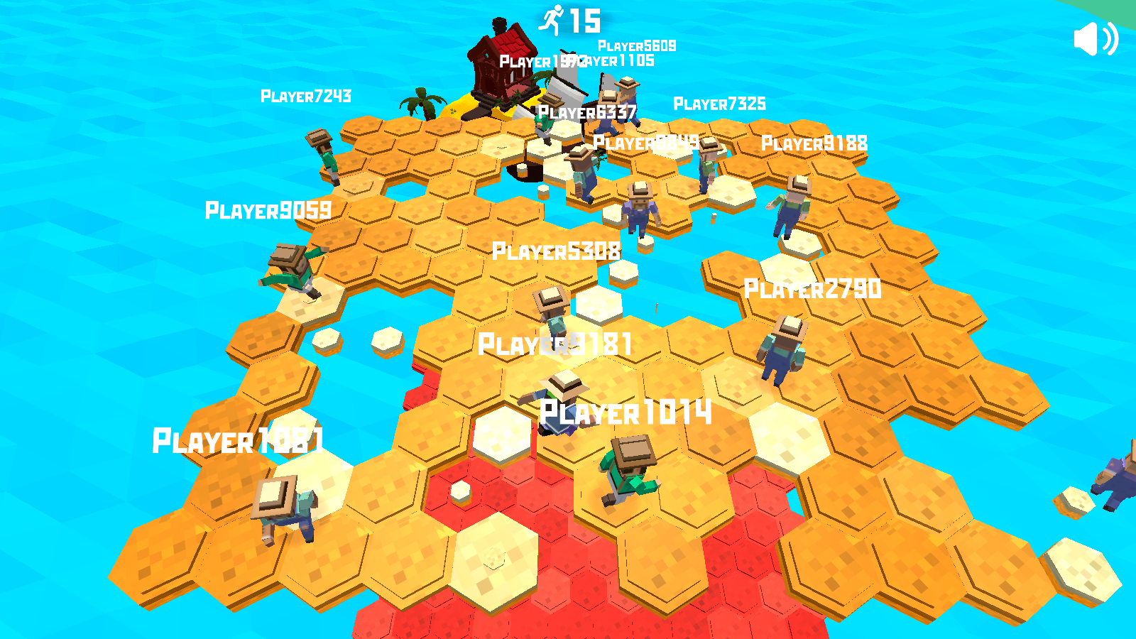 Don't fall! Battle in the Arena — screenshot 1