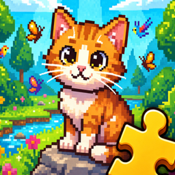 Pixel Animal Puzzle
