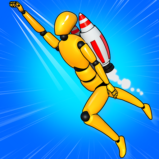 Rocket Man! Ragdoll Challenge! icon