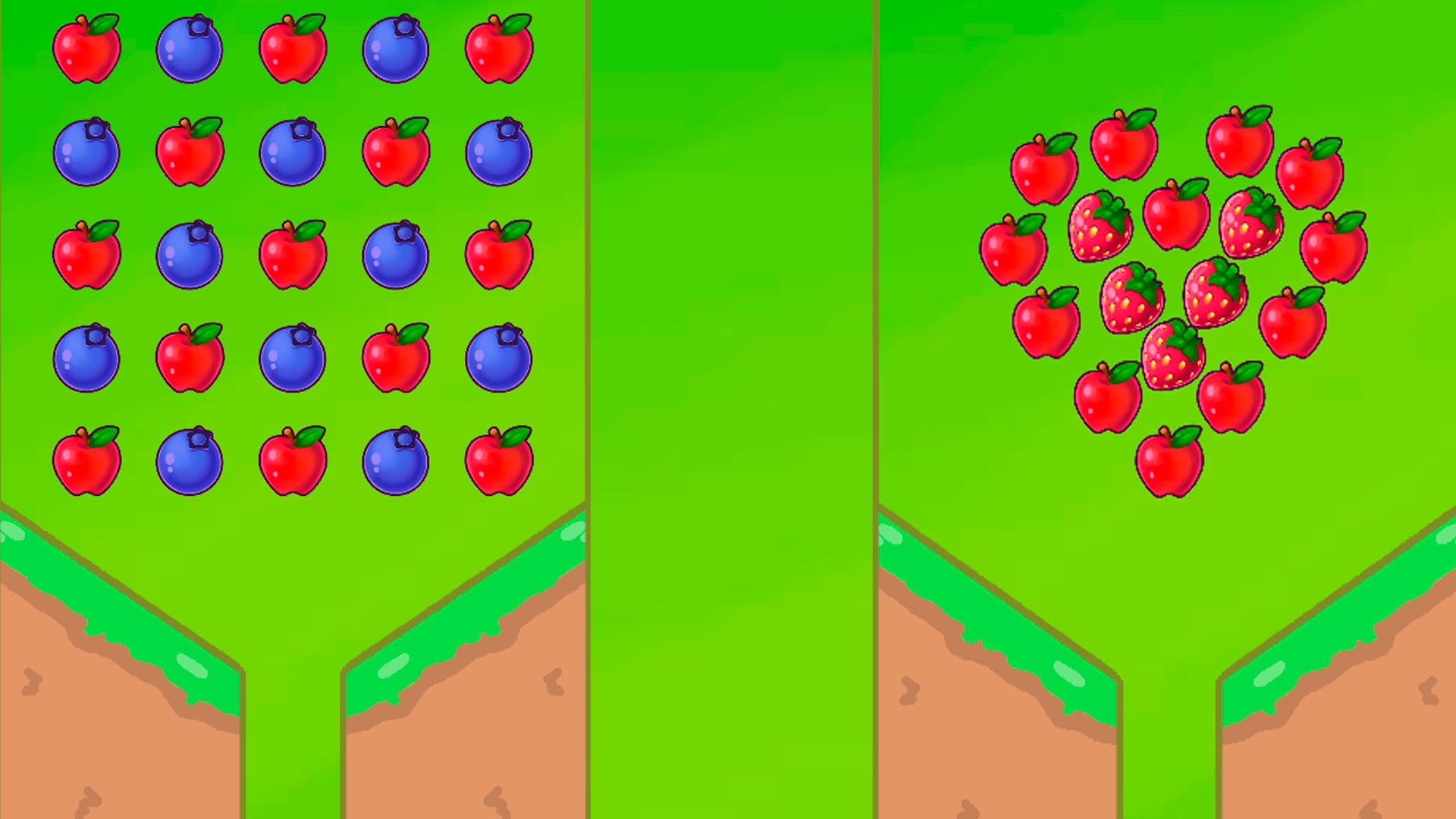 Drop all the fruits and delete them! screenshot