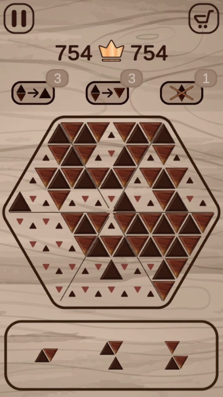 Triangular Wooden Blocks screenshot 6