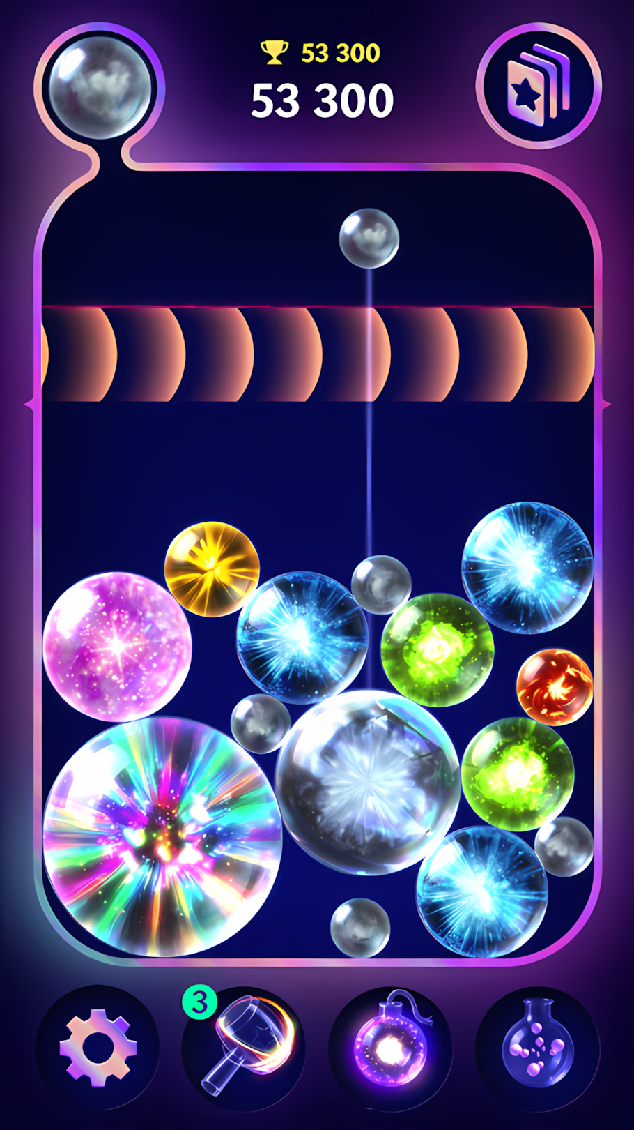 Merge: Magic Orbs 2048 screenshot 4