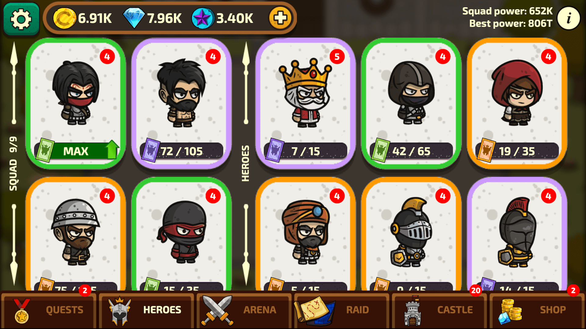 Raid Heroes: Sword and Magic screenshot